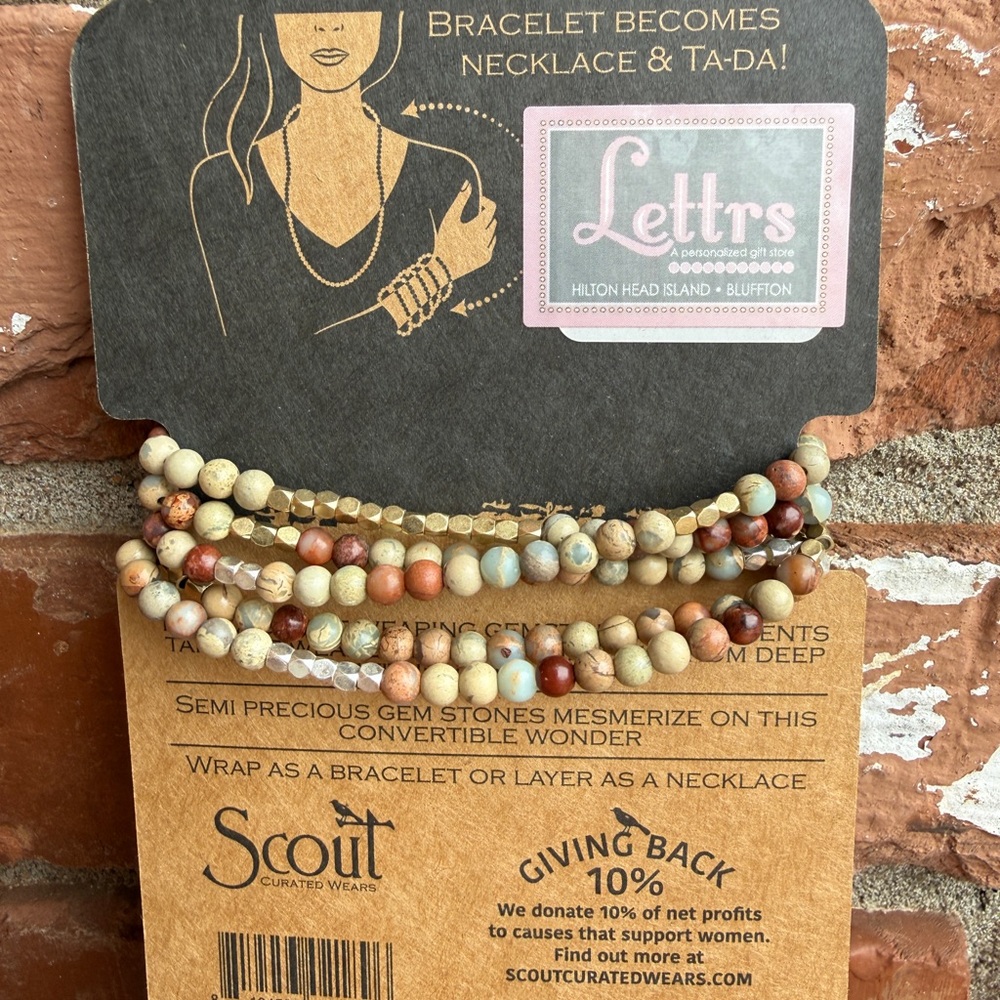 Aqua Terra Stone of Peace Bracelet - Picture 2 of 4